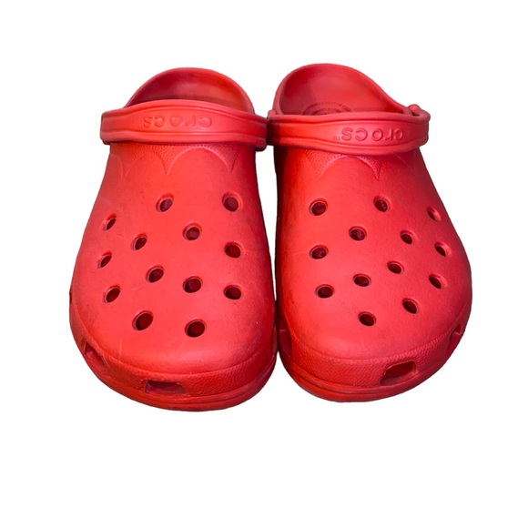 Mens Red Crocs Size 12-13 - Picture 3 of 5